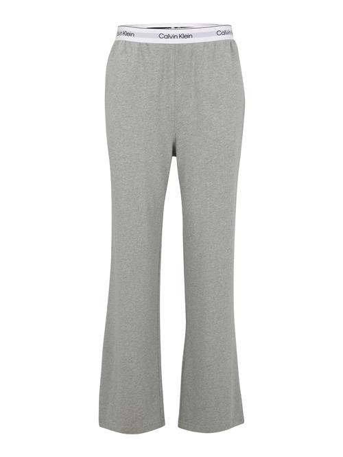Calvin Klein Bayeriske bukser  lysegrå / sort / hvid