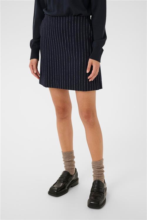 Part Two Nederdel 'Sissa'  navy / hvid