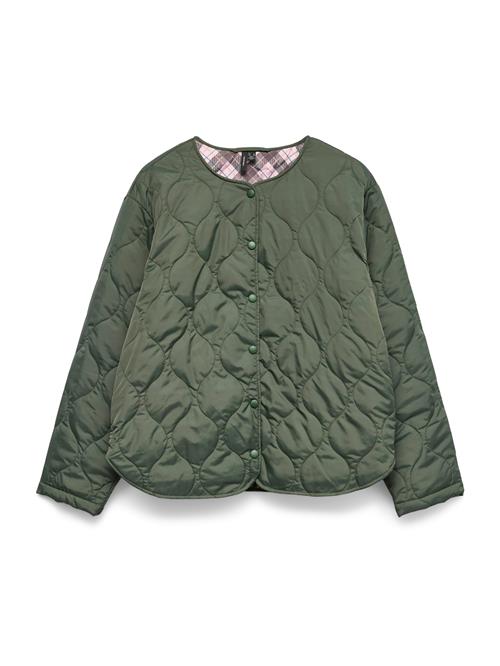 VERO MODA Overgangsjakke  mørkegrøn