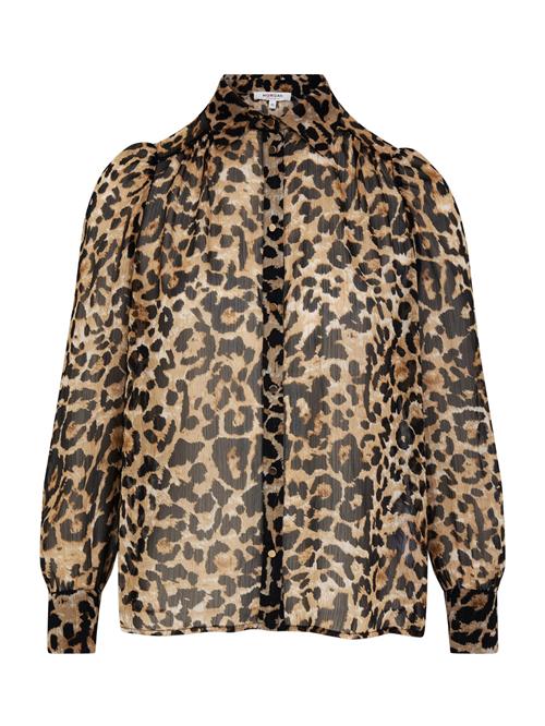 Morgan Bluse 'CLION'  lysebrun / sort