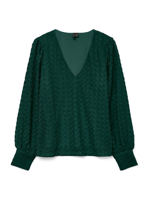 Se VERO MODA Bluse 'VMBECCA'  grøn ved About You