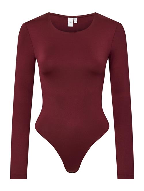 Se YAS Shirtbody 'YASRUBY'  mørkerød ved About You