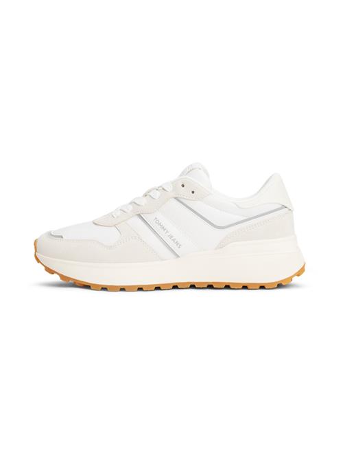 Tommy Jeans Sneaker low 'CLEATED RUNNER'  ecru / hvid