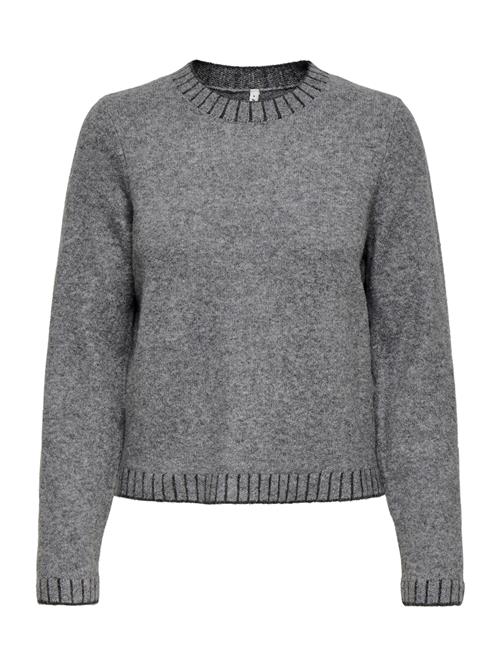ONLY Pullover 'ONLFINA'  grå-meleret