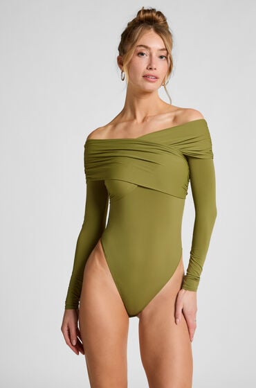 Hunkemöller Keisha body grøn
