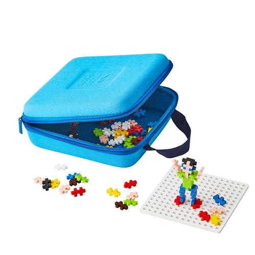 Plus-Plus Rejsetaske Blue  One Size  Blå  One Size 3 Y+, 5 Y+ Unisex