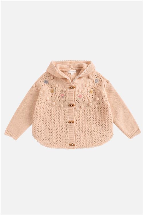 Louise Misha Iona Strikket Kappe Blush  Blush-3 Y  Lyserød  3 år  kvinde