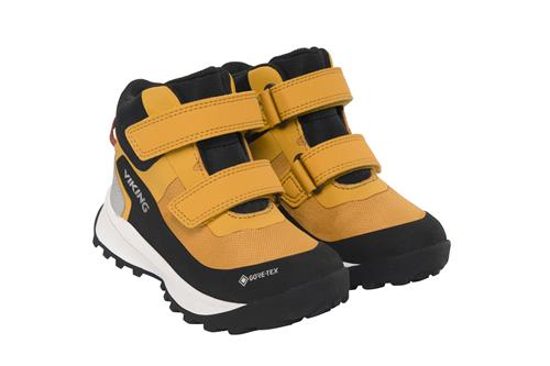 Viking Expower Mid GTX 2V Vandtætte Sko Mustard  Mustard 28 EU  Gul  28 EU  Unisex