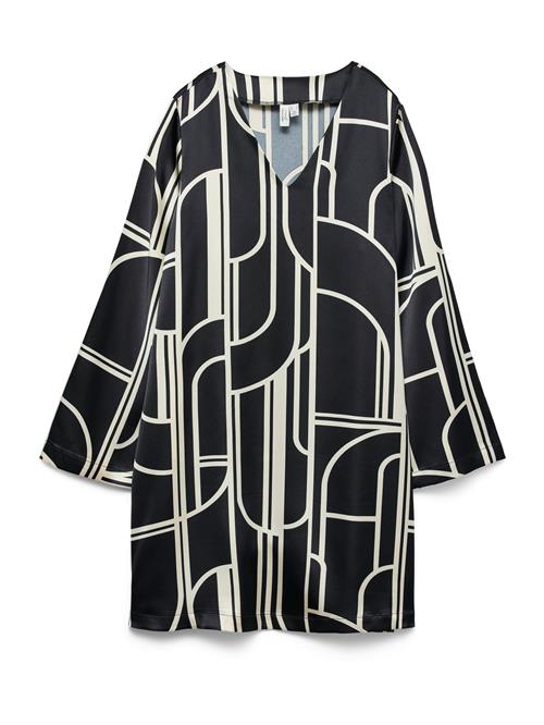 VERO MODA Kjole 'VMHADLEY'  ecru / sort