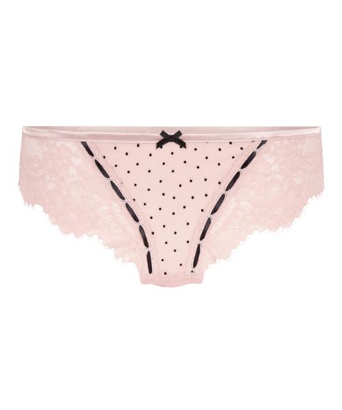 Hunkemöller Panty 'Dorothy'  lyserød / sort