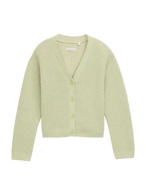 Se TOM TAILOR Cardigan  pastelgrøn ved About You