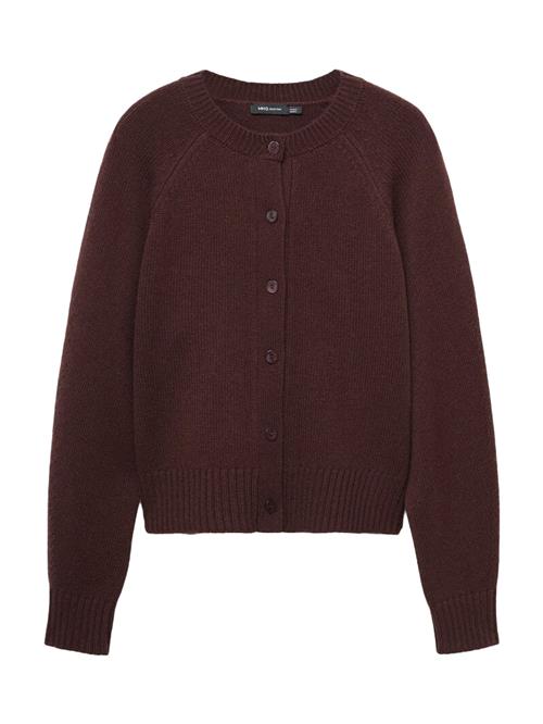 MANGO Cardigan 'SCORPIUS'  mørkebrun