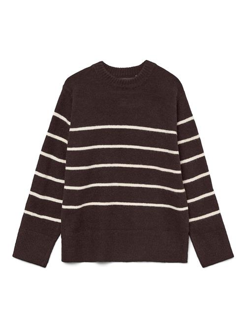 VERO MODA Pullover 'VMFfawless'  choko / hvid
