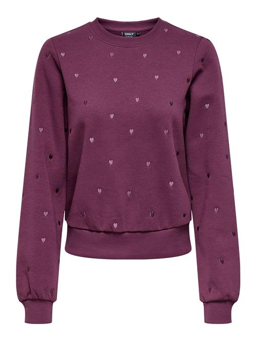 Se ONLY Sweatshirt 'ONLAtika'  lilla ved About You