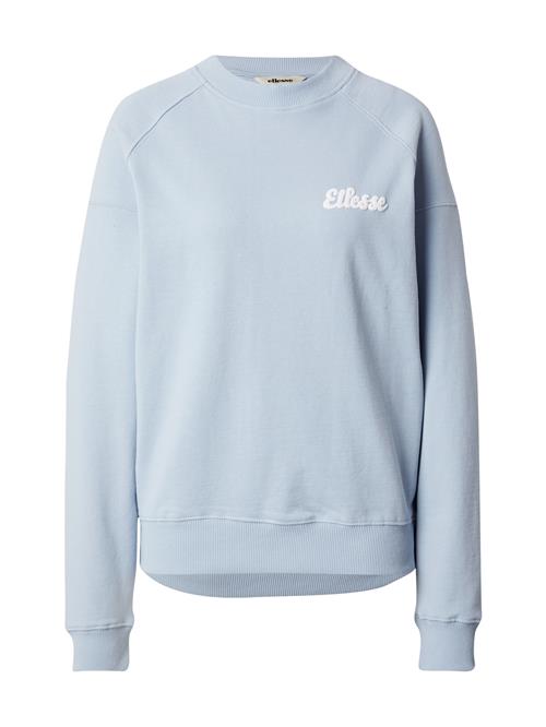 ELLESSE Sweatshirt 'Lo Sbuffo'  lyseblå / hvid