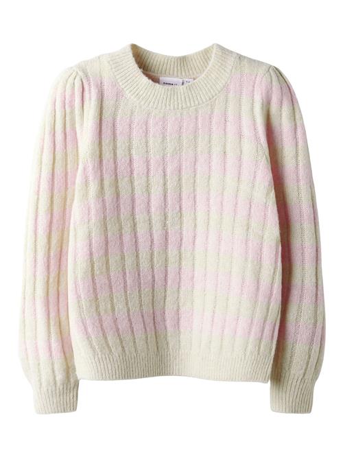 NAME IT Pullover  lyserød / uldhvid