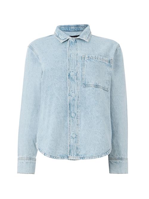 PIECES Bluse 'PCJOPHINE'  blue denim