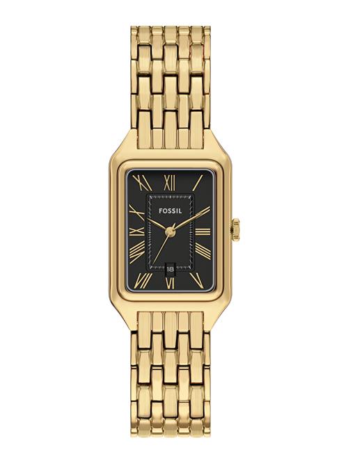 FOSSIL Analogt ur 'RAQUEL'  guld / sort