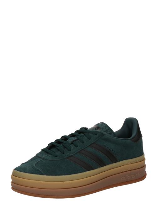 ADIDAS ORIGINALS Sneaker low 'GAZELLE'  mørkegrøn / sort