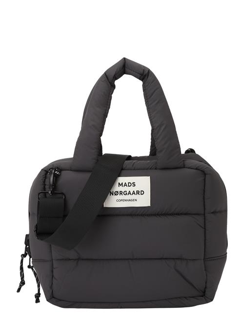 MADS NORGAARD COPENHAGEN Håndtaske  antracit / sort / hvid