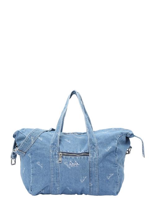 Lala Berlin Weekendtaske 'Muriel'  blue denim / pastelblå