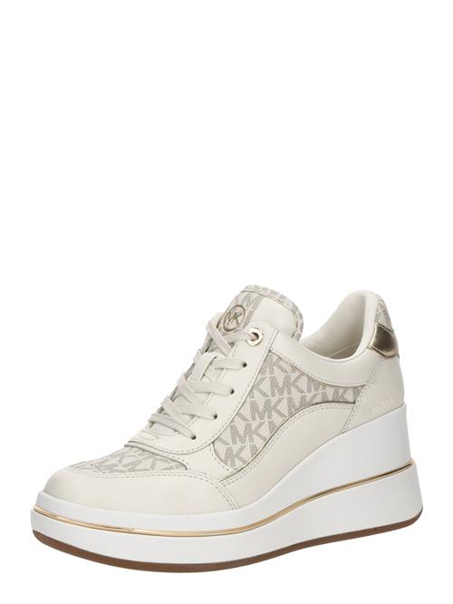 MICHAEL Michael Kors Sneaker high 'EMMY'  lysebeige / guld / sort