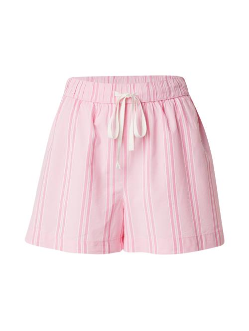 Tally Weijl Bukser  lyserød / lys pink / hvid