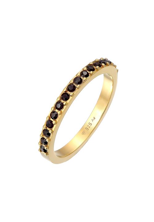 ELLI Ring  guld / sort