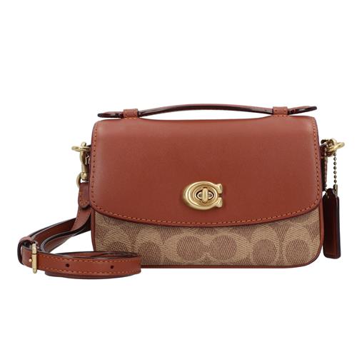 COACH Håndtaske 'Cassie'  brun / cappuccino