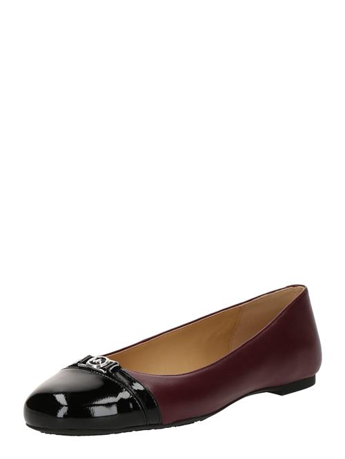 MICHAEL Michael Kors Ballerinasko  mørkerød / sort
