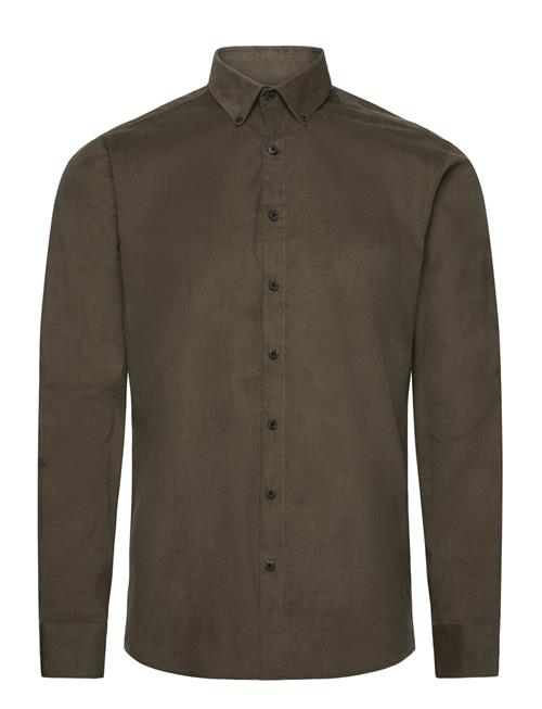 Fine Corduroy Shirt L/S Lindbergh Khaki