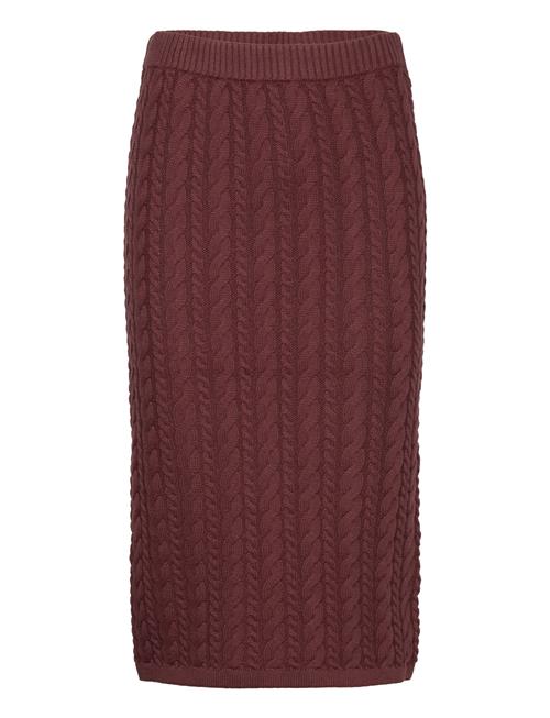 Esbraidy Skirt Knit Esme Studios Brown