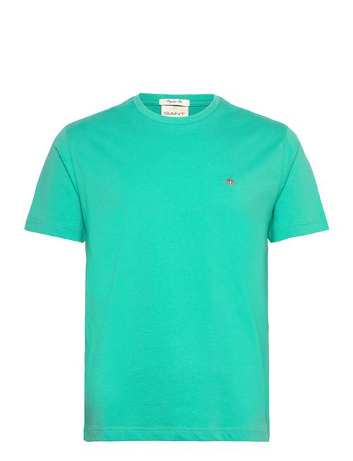 Reg Shield Ss T-Shirt GANT Blue
