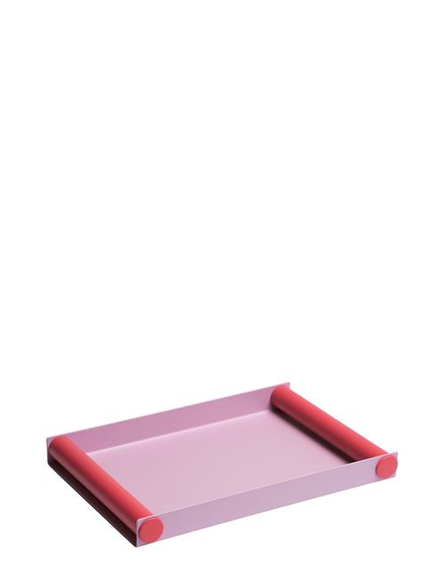 Ray Tray Medium Design Letters Pink