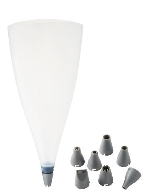 Cookie Piping Bag Set 8 Different Nozzles Dorre White