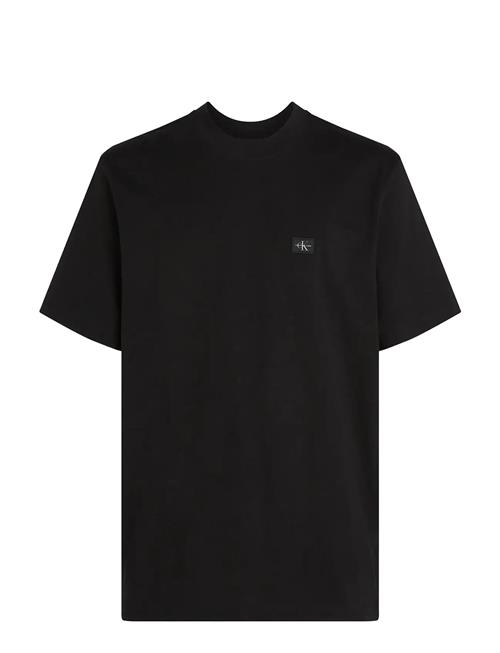 Woven Label Relaxed Tee Calvin Klein Jeans Black