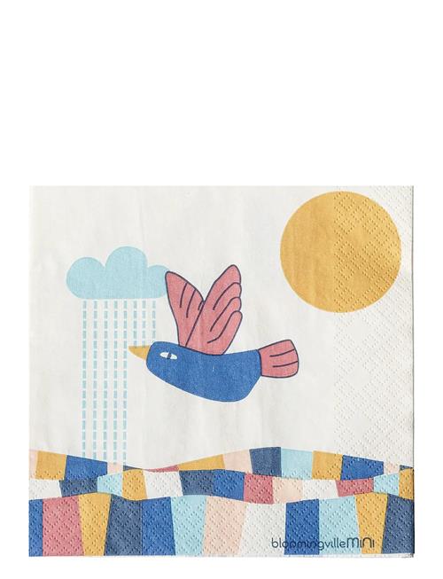 Colorine Napkin Bloomingville Patterned