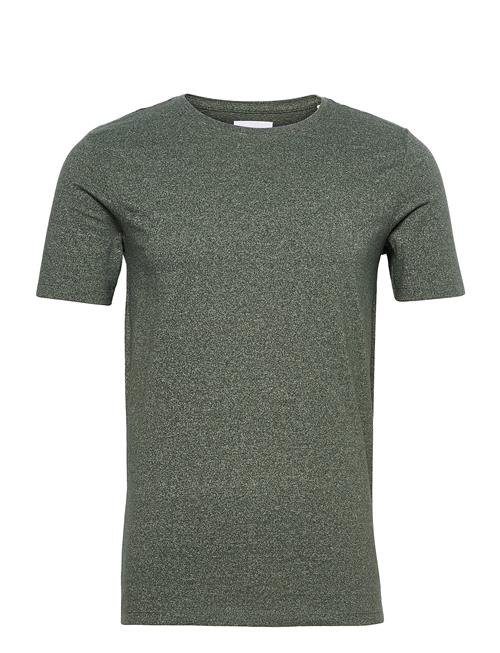Mouliné O-Neck Tee S/Smouliné O-Neck Tee S/S Lindbergh Green