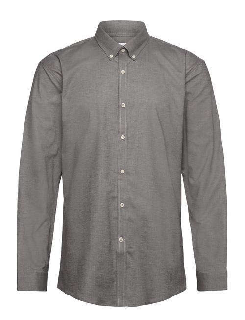 Yarn Dyed Oxford Superflex Shirt L/ Lindbergh Grey