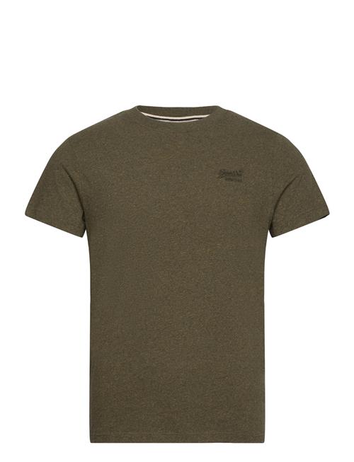 Se Vintage Logo Emb Tee Superdry Green ved Booztlet