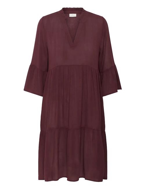 Kamarianah Amber Dress Kaffe Burgundy