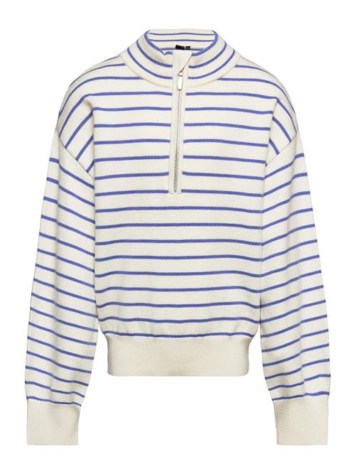 Nlfkancy Ls Half Zip Knit LMTD Patterned