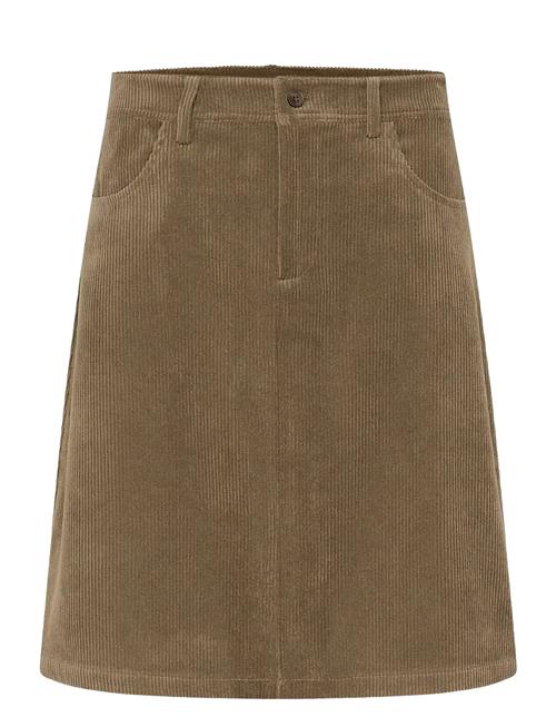 Crcory Skirt Cream Brown