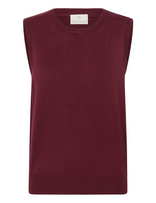 Kalizza Knit Slipover Kaffe Burgundy