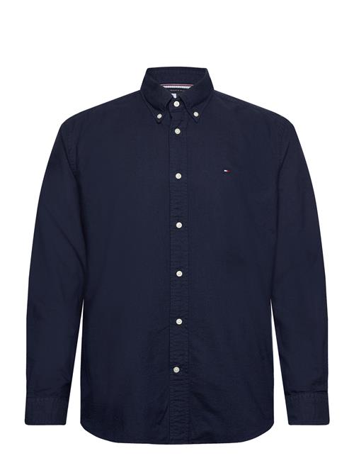 Solid Heritage Oxford Rf Shirt Tommy Hilfiger Blue