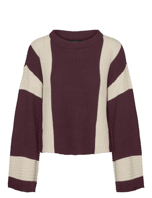 Vmgigi Ls O-Neck Pullover Lcs Rep Vero Moda Red