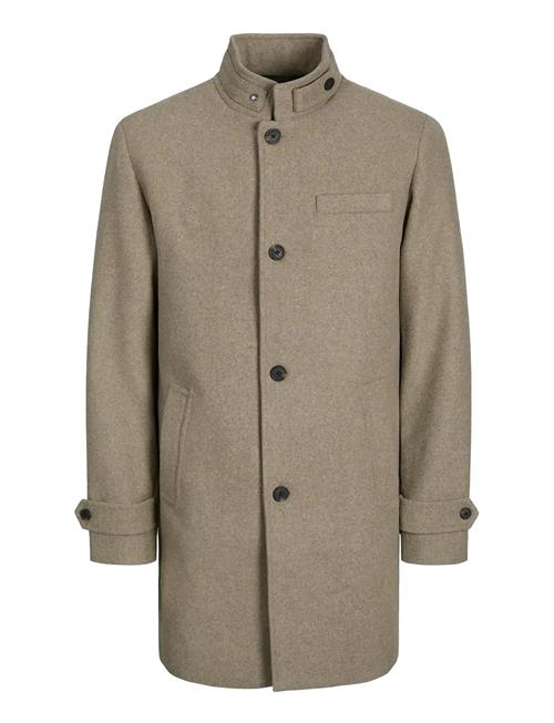 Jack & Jones Jjemelton Wool Coat Sn Jack & J S Brown