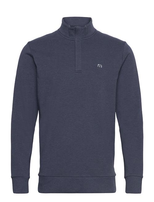 Cloud Quarter Zip 2. TravisMathew Navy
