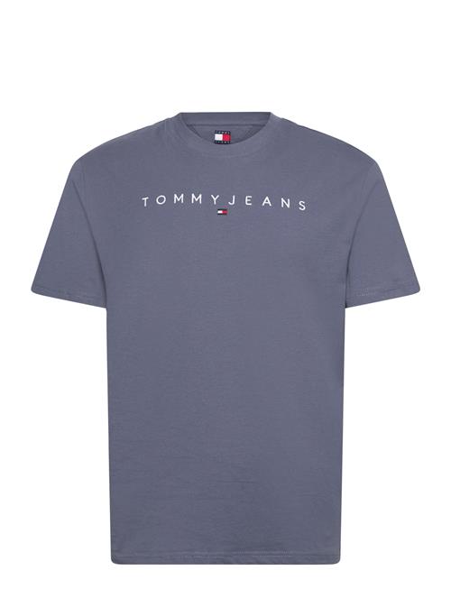 Tjm Reg Linear Logo Tee Ext Tommy Jeans White