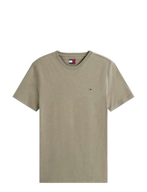 Tjm Xslim Jaspe Htr Tee Ext Tommy Jeans Khaki